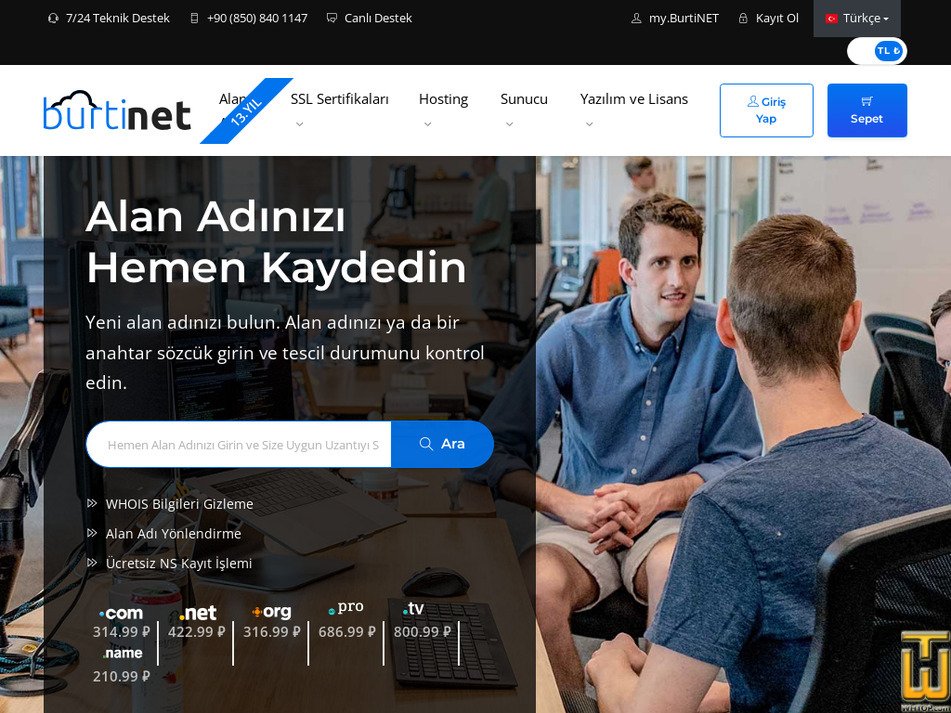 burtinet.com ekran görüntüsü