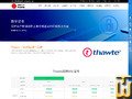 截图 Thawte SSL Web Server EV 从 dns110.com