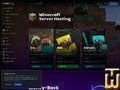 screenshot of Minecraft Server Hosting. Iron from fozzy.com