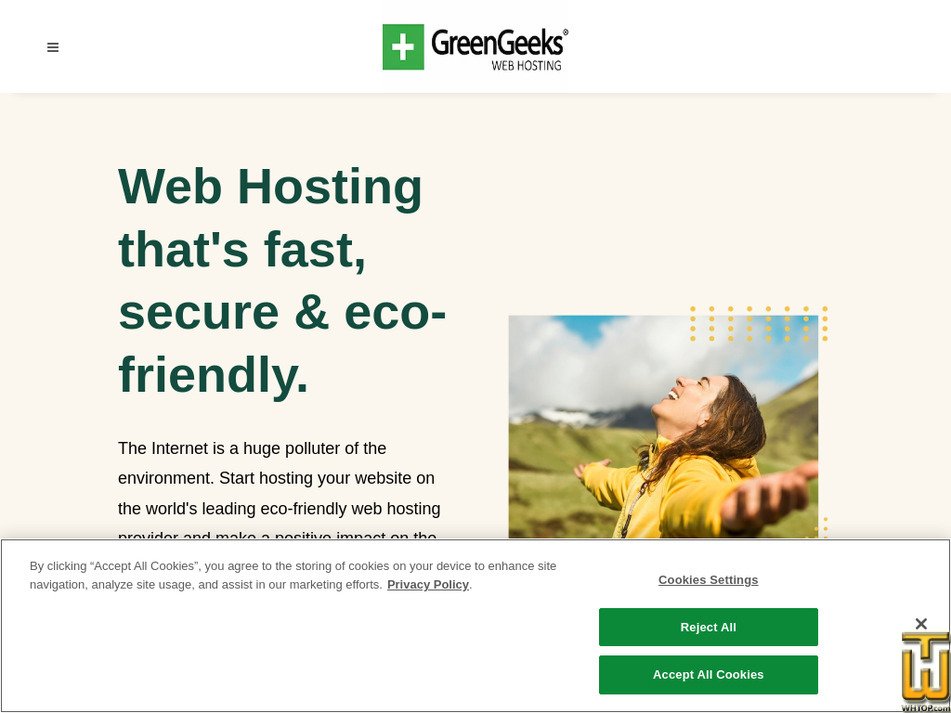 greengeeks.com screenshot