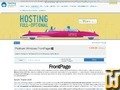 screenshot di Platinum Windows FrontPage a partire dal hostingsolutions.it