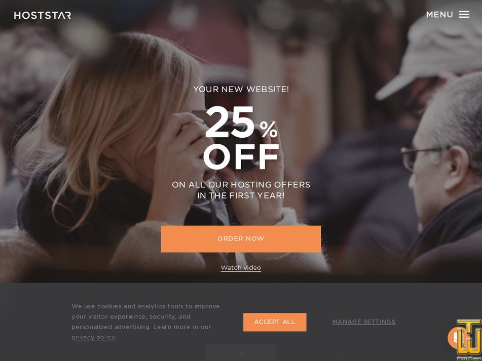 hoststar.at screenshot