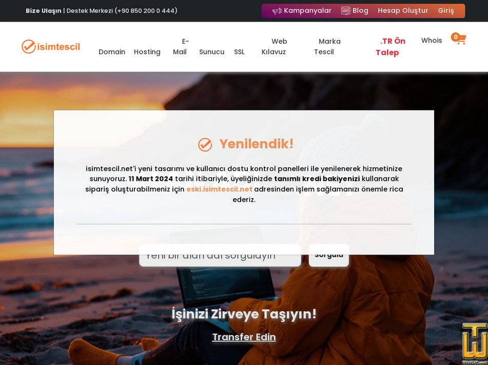 isimtescil.net ekran görüntüsü