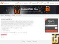 screenshot of InstantSSL Pro from namecheap.com