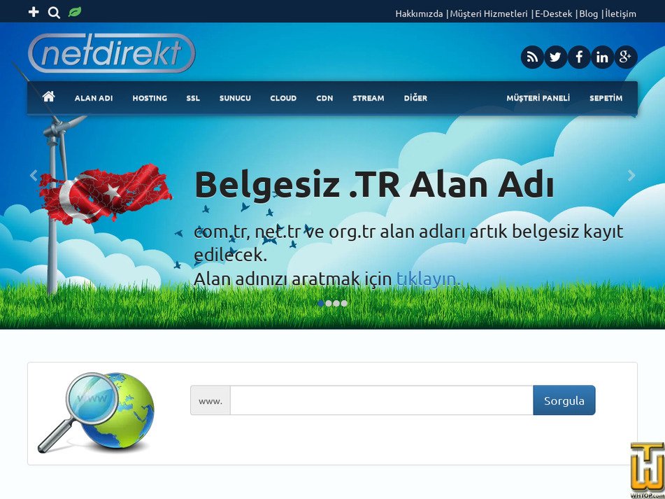 netdirekt.com.tr screenshot