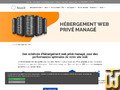 capture d'écran de HÉBERGEMENT WEB PRIVÉ MANAGÉ MAX 2 de nuxit.com