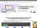 capture d'écran de HÉBERGEMENT WEB E-COMMERCE 1 de nuxit.com