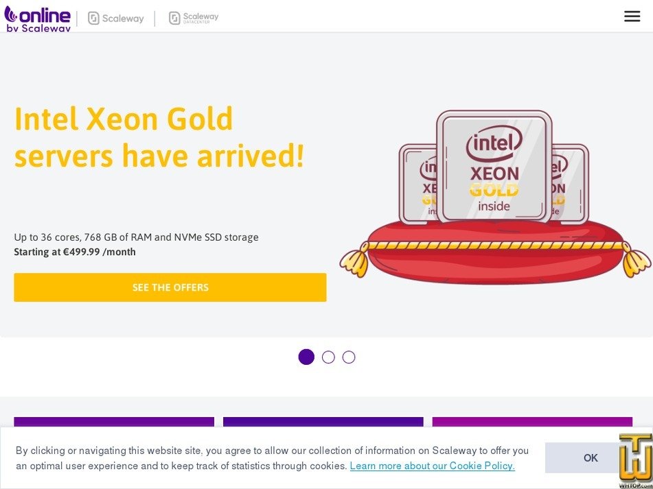 online.net capture d'écran