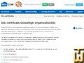 скриншот Organization SSL от reg.ru