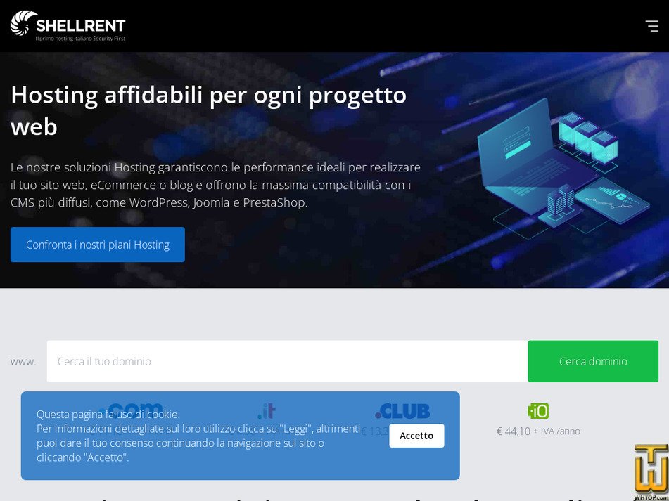 Assunto 20 aprile, 2024 shellrent.com immagine dello schermo