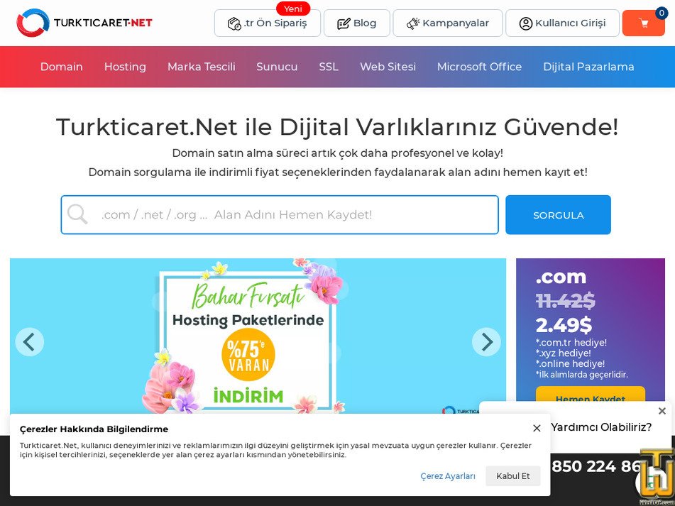 turkticaret.net ekran görüntüsü