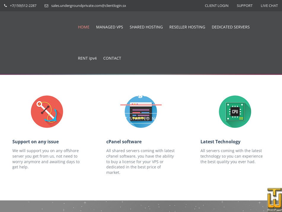 Taken on 19 April, 2024 undergroundprivate.com screenshot