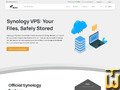 screenshot van Synology VPS van vboxx.eu