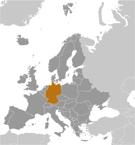 DE country location